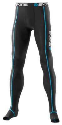 Skins Bio Travel & Recovery Graphite Long Tights - pouze XXL