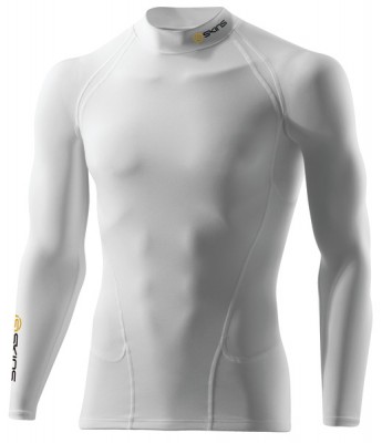 Skins Bio G400 - Golf White Thermal L/S Mck Neck - pouze vel. XXL