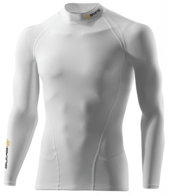 Skins Bio G400 - Golf White Thermal L/S Mck Neck