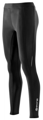 Skins Bio A200 Womens Black/Black Long Tights - kompresní kalhoty