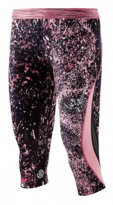 Skins DNAmic Womens 3/4 Tights Stardust - kompresní kalhoty - pouze FXS