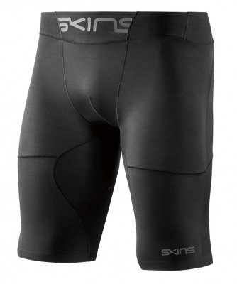 SKINS DNAmic Ultimate (A400) Men's Compression Half Tights Black- kompresní kraťasy - jen vel. L