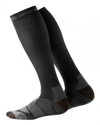 Skins Essentials Mens Active Comp Socks  Black/Pewter