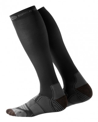 Skins Essentials Mens Active Comp Socks  Black/Pewter - pouze vel. L