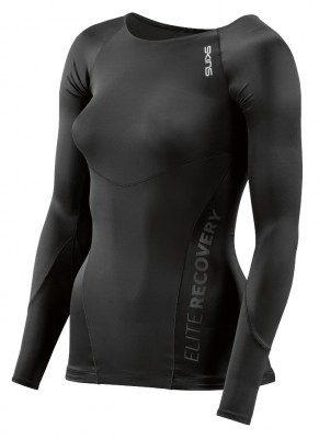 Skins Bio RY400 Womens (DNAmic Elite) Black Top Long Sleeve