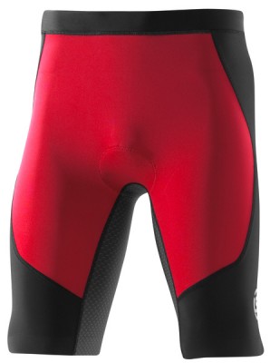 Skins TRI 400 Mens Black/Red Shorts - pouze vel. S