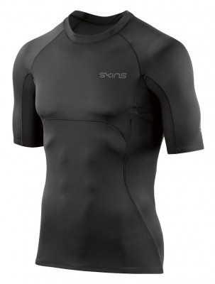 DNAmic Ultimate (A400) Mens Short Sleeve Top Black - kompresní tričko