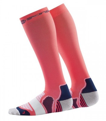 Skins Essentials Womens Comp Socks Active Midw Pomelo/Midnight