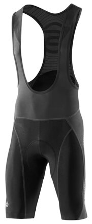 Skins Cycle  Mens Black/Grey Compression Bib Shorts - pouze vel. S