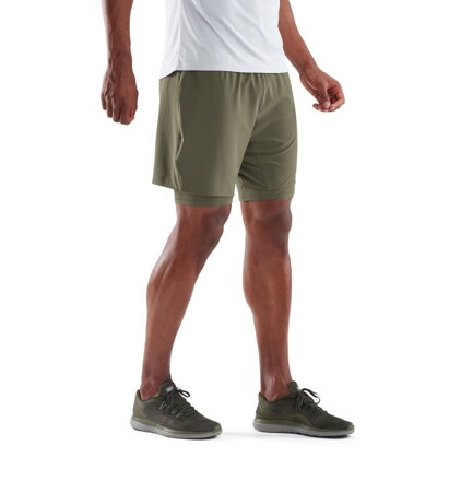 Skins DNAmic Mens Superpose Half Tights Utility - kompresní šortky