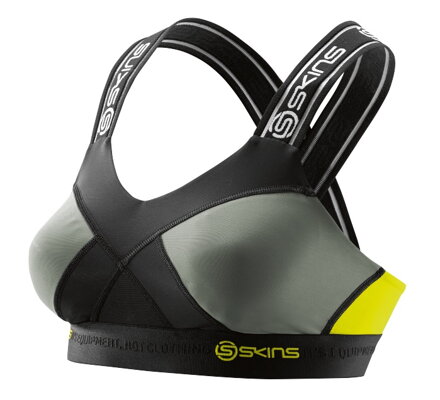 Skins DNAmic Womens Speed Crop Black/Limoncello