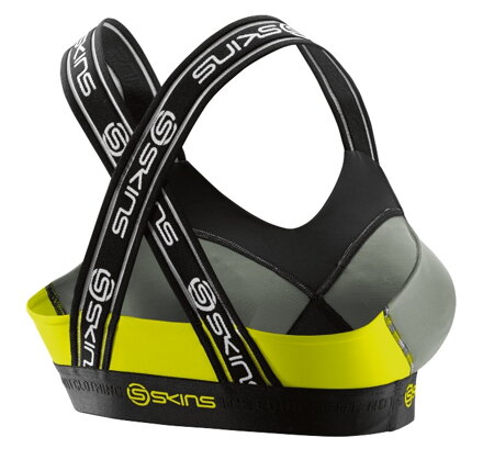 Skins DNAmic Womens Speed Crop Black/Limoncello