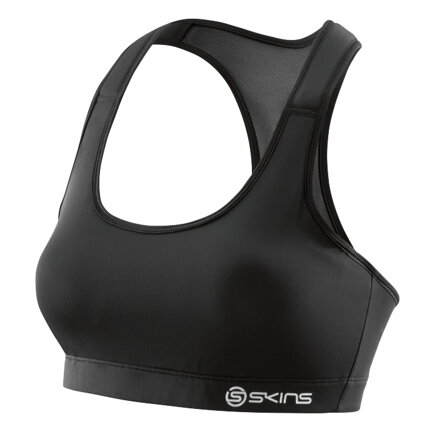 Skins DNAmic Flux Sports Bra Black - pouze vel. XL