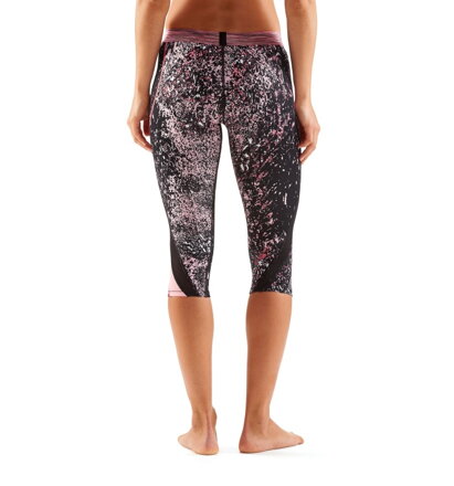 Skins DNAmic Womens 3/4 Tights Stardust - kompresní kalhoty - pouze FXS