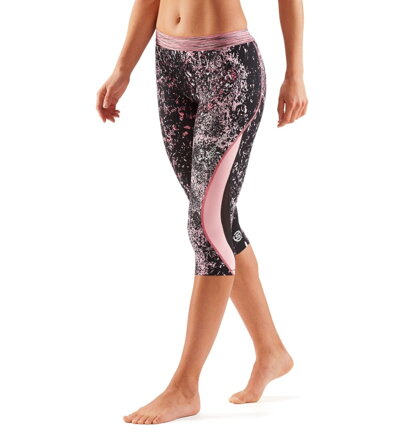 Skins DNAmic Womens 3/4 Tights Stardust - kompresní kalhoty - pouze FXS