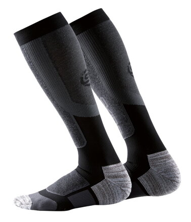 Skins Essentials Mens Comp Socks Active Thermal Black/Pewter