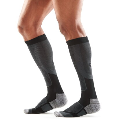 Skins Essentials Mens Comp Socks Active Thermal Black/Pewter