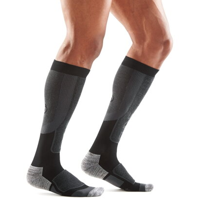 Skins Essentials Mens Comp Socks Active Thermal Black/Pewter