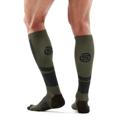 Skins Essentials Comp Socks Active Midw Black/Utility - pouze vel. L