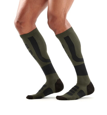 Skins Essentials Comp Socks Active Midw Black/Utility - pouze vel. L