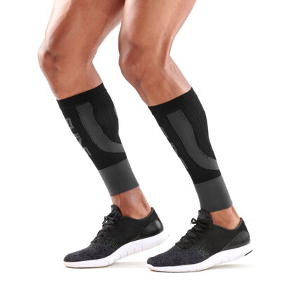 Skins Essentials Seamless Unisex Calftights Black/Pewter