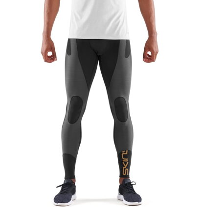 SKINS K-PROPRIUM Men's Compression Long Tights Black/Charcoal