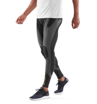 SKINS K-PROPRIUM Men's Compression Long Tights Black/Charcoal