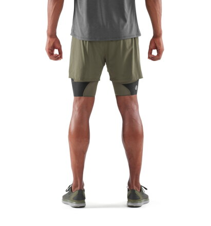SKINS K-PROPRIUM Men's Compression Superpose Half Tights Utility/Black
