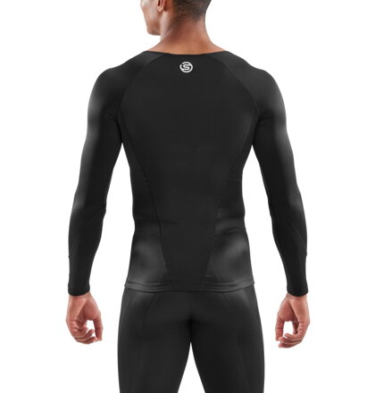 Skins Bio RY400 (DNAmic Elite) Mens Black Top Long Sleeve - pouze vel. L