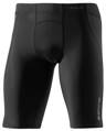 Skins Bio A400 Mens Black/Charcoal Half Tights - kompresní šortky - jen vel. S a XS