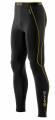 Skins Bio A200 Mens Black Thermal long tights - termální kompresní kalhoty