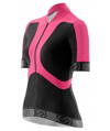 Cycle Womens Black/Pink S/S Jersey Tremola