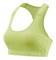 Skins DNAmic FLUX Sports Bra Fluro Apple