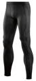 Skins DNAmic Mens Long Tights Black/Black - kompresní kalhoty - jen vel. M